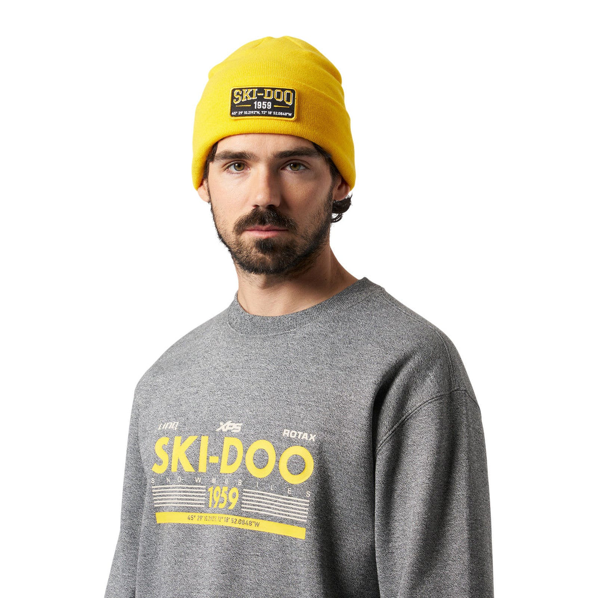 Ski-Doo Unisex Après-Ski-Doo Landing Beanie - Yellow Onesize