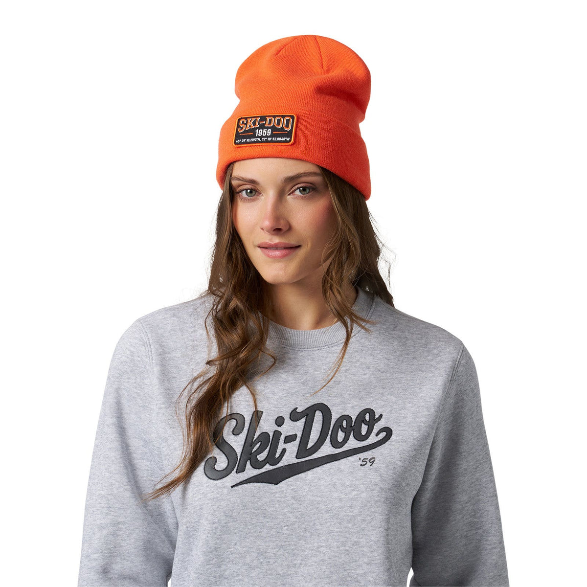 Ski-Doo Unisex Après-Ski-Doo Landing Beanie - Orange Onesize