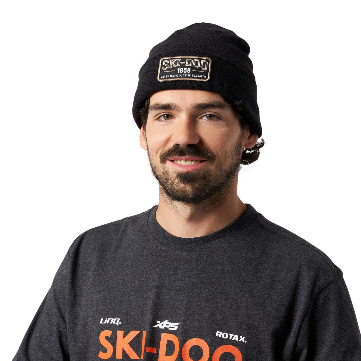 Ski-Doo Unisex Après-Ski-Doo Landing Beanie - Black Onesize