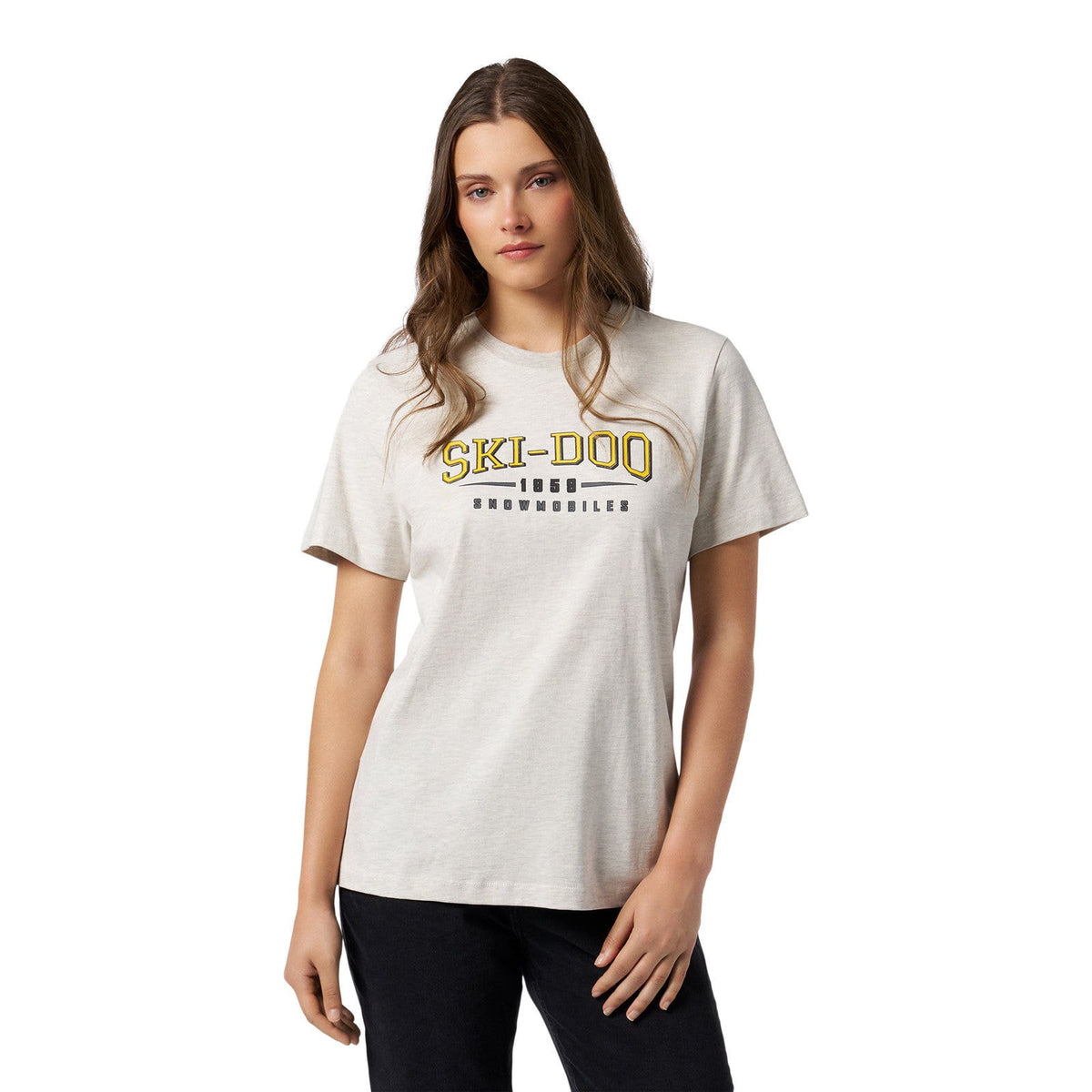 Women's Ski-Doo Heritage 1959 T-Shirt - Ivory L
