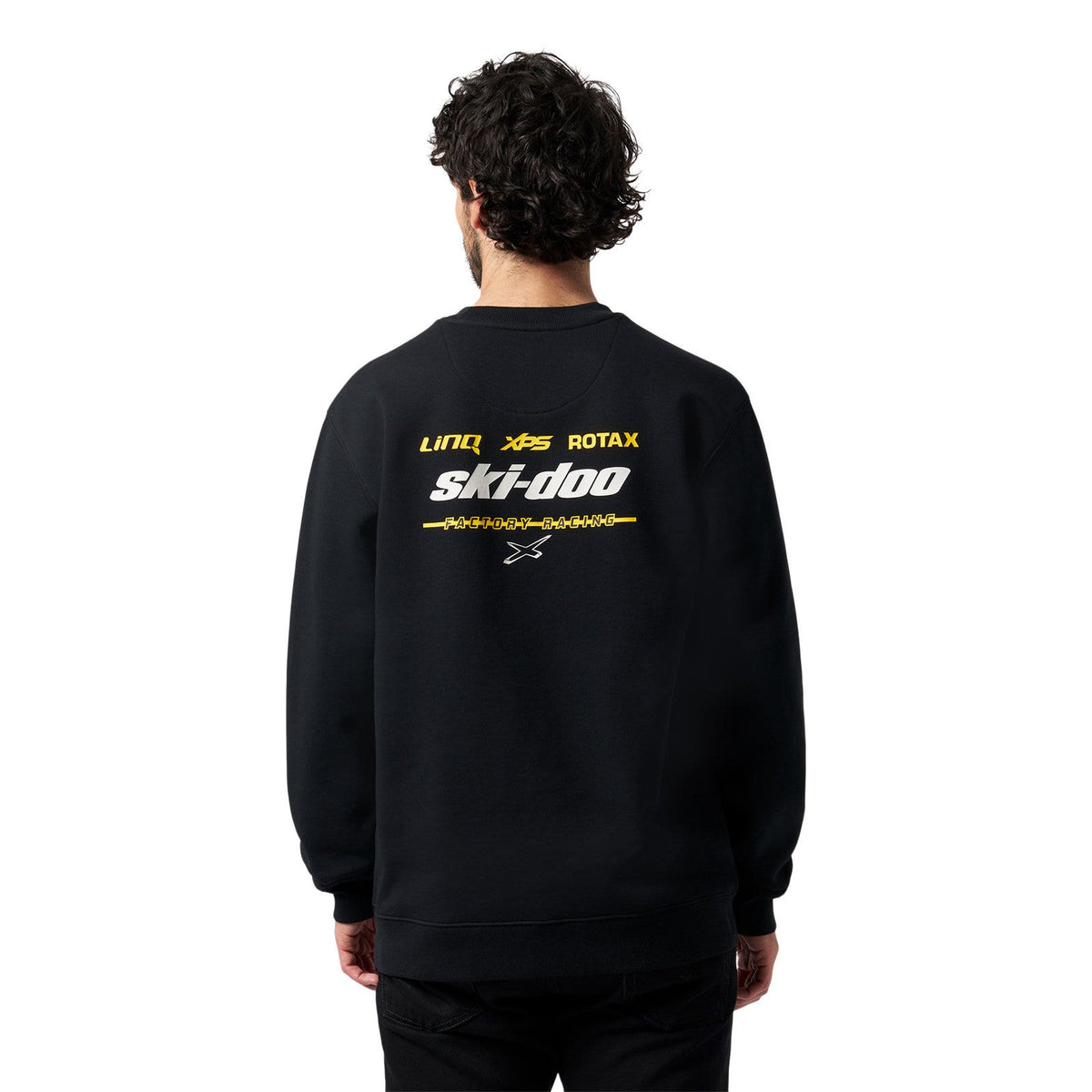 Ski-Doo Men's X-Team Factory Racing Sweatshirt - Black L