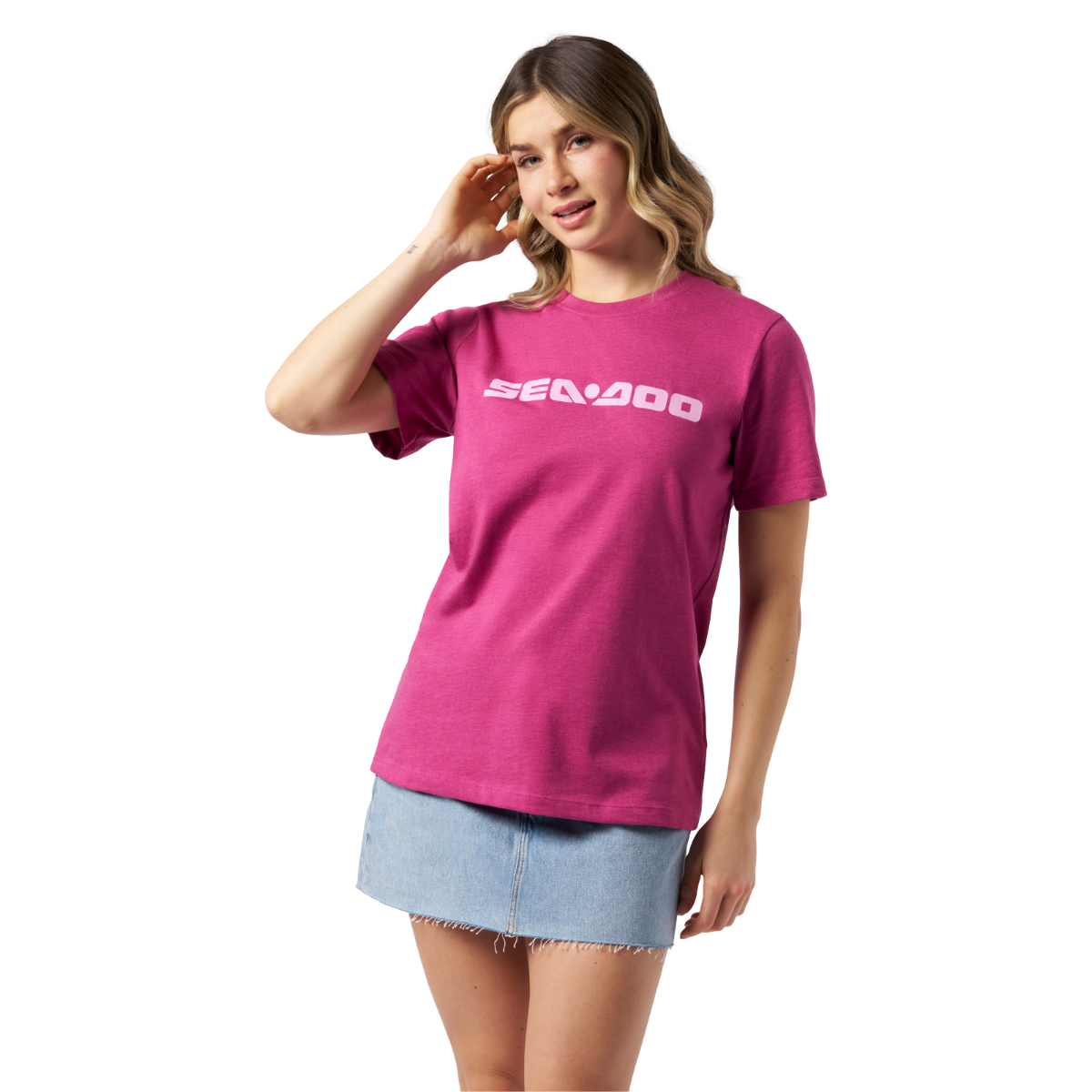 Sea-Doo Women's Signature T-Shirt - Wine