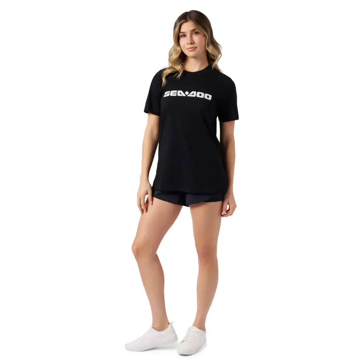 T-shirt Signature Sea-Doo pour Femme – T-shirt décontracté en coton, 288369