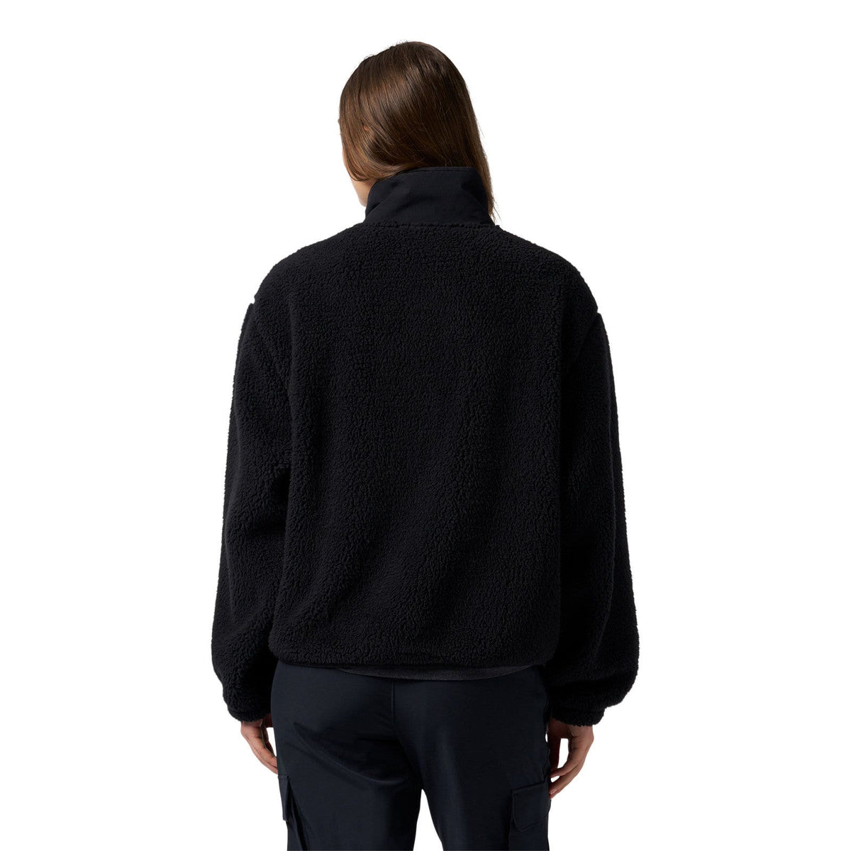 Women's Après-Ski-Doo Sherpa Snap - Black M