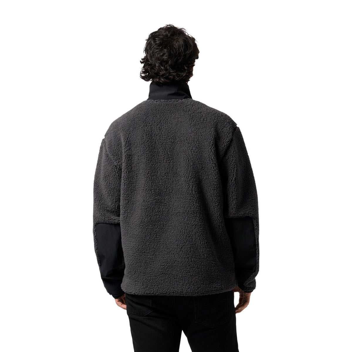 Men's Après-Ski-Doo Sherpa Full-Zip - Charcoal Grey XL