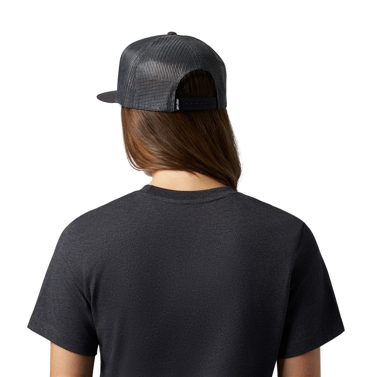 Unisex Ski-Doo Snowmobiles Flat Cap - Charcoal Grey Onesize