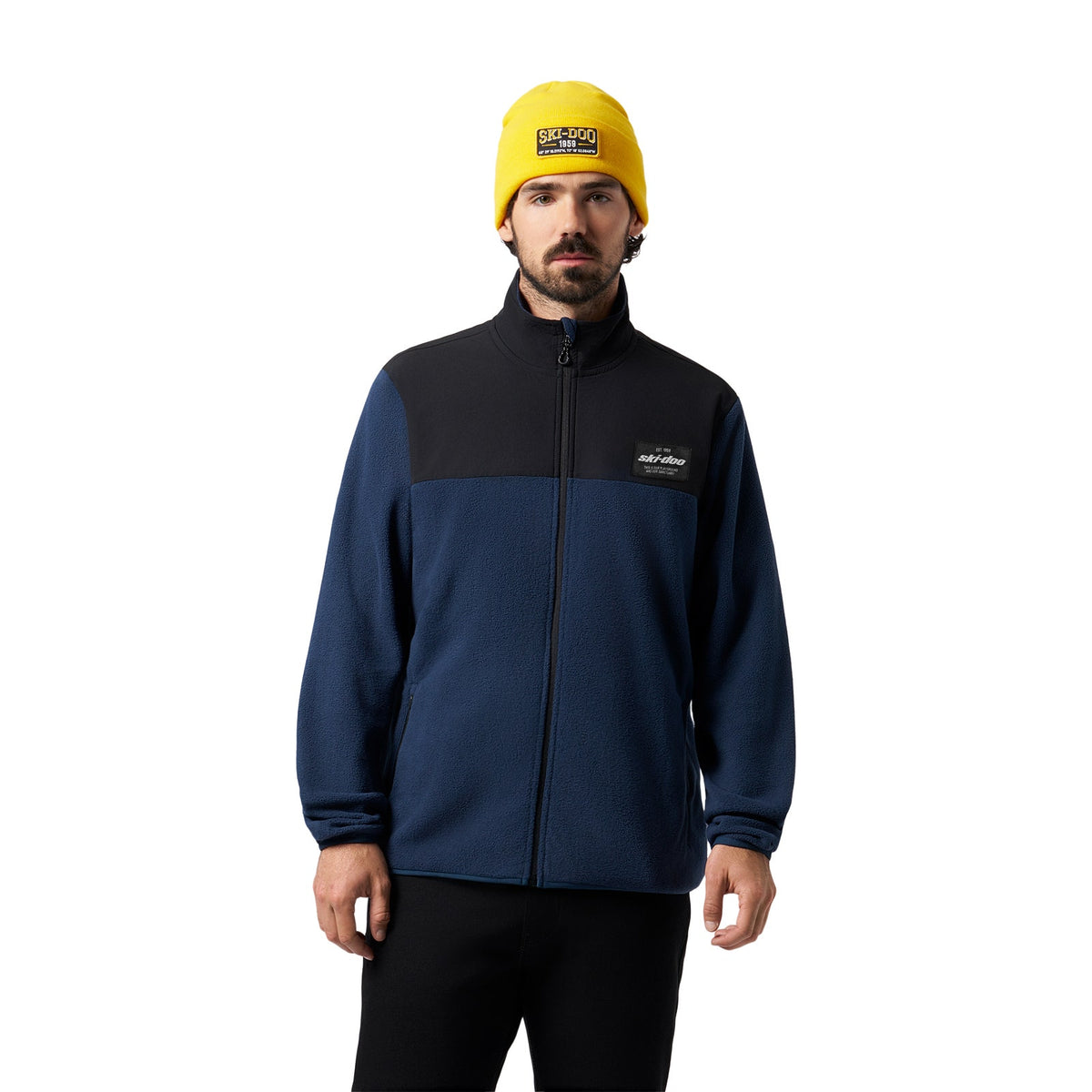 Men's Après-Ski-Doo Fleece Full-Zip - Denim Blue M