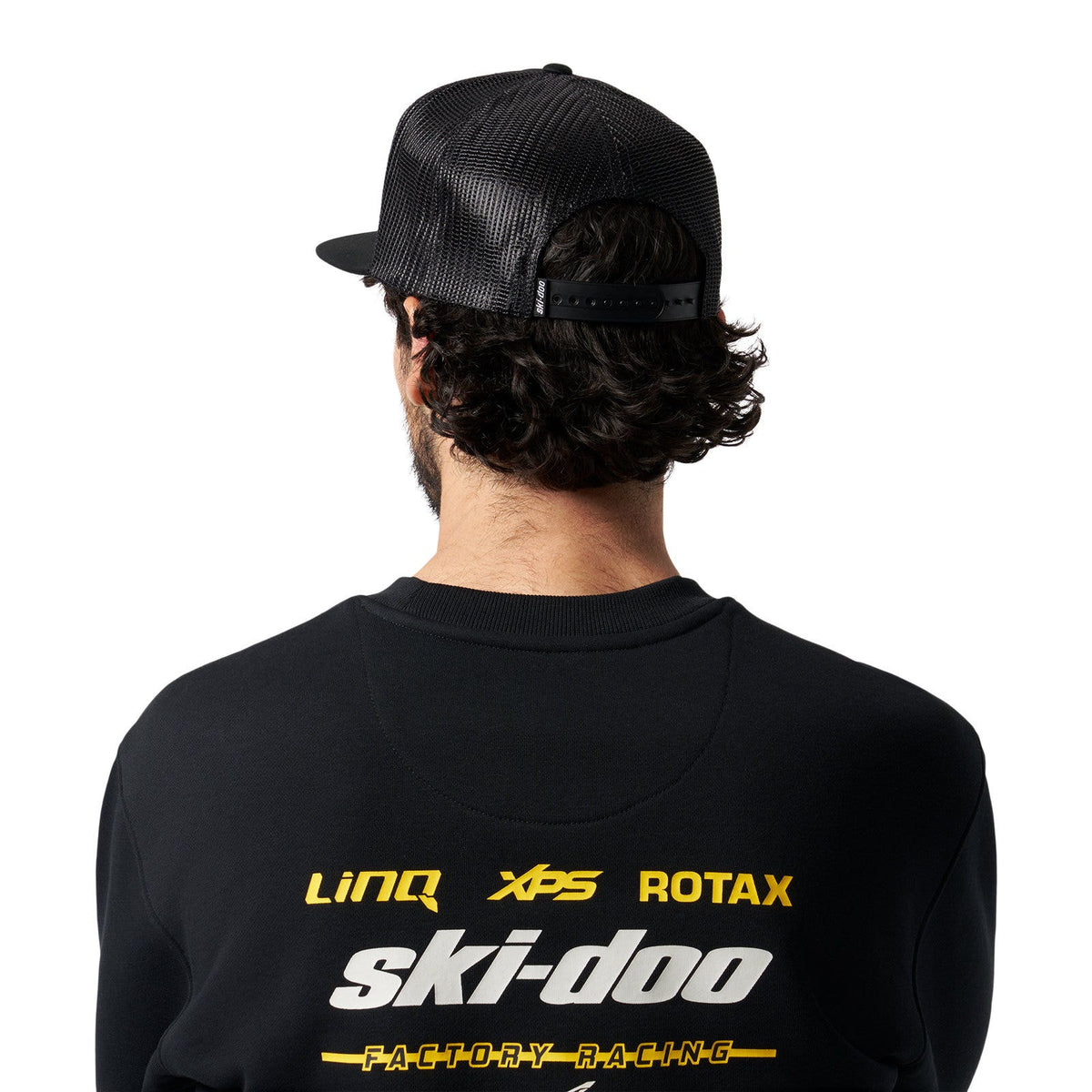 Unisex Ski-Doo X Flat Cap - Yellow Onesize