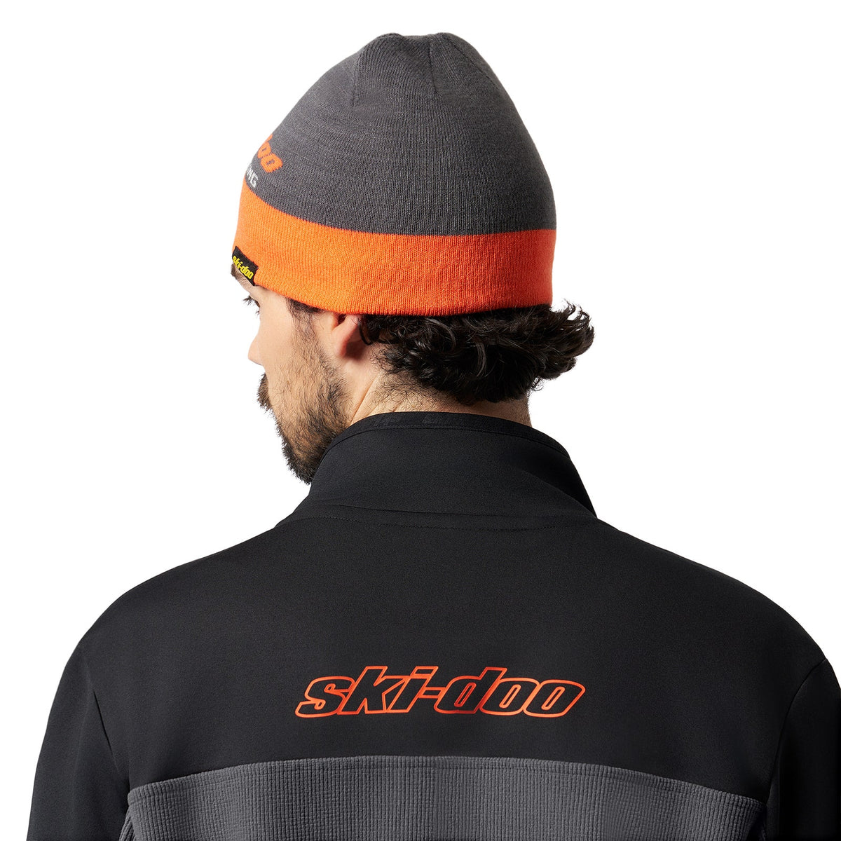 Ski-Doo Unisex Reversible X-team Edition Beanie - Orange Onesize