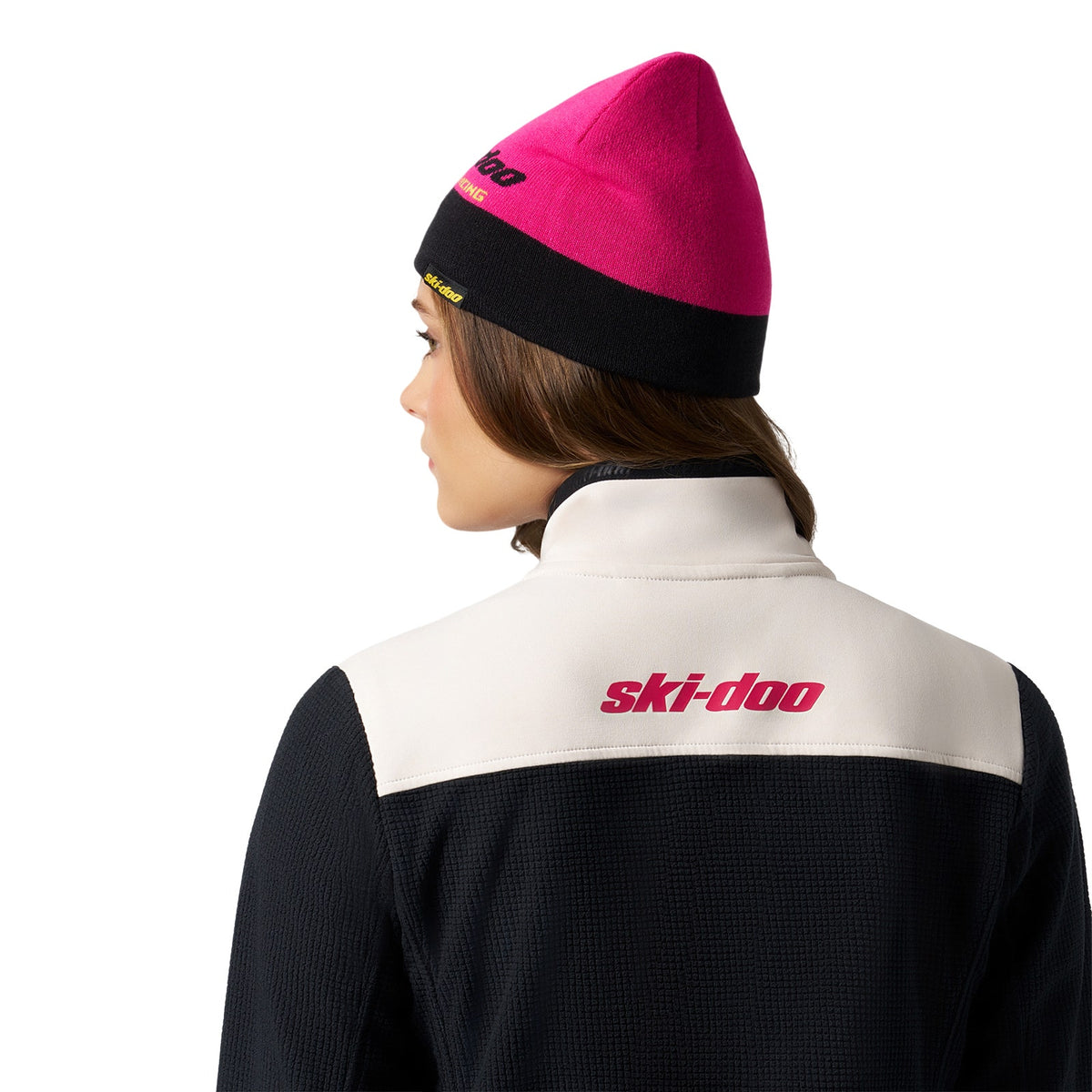 Ski-Doo Unisex Reversible X-team Edition Beanie - Raspberry Onesize