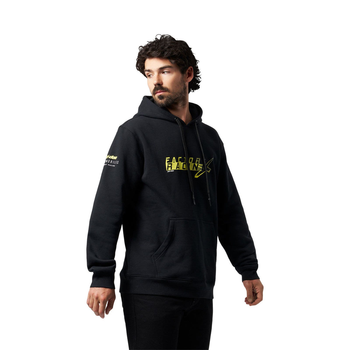 Men's Ski-Doo X-Team Racing Pullover Hoodie - Black M