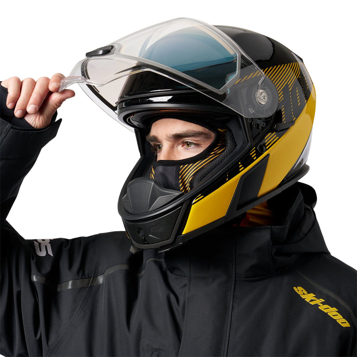 Ski-Doo Active X-Team Balaclava - Yellow Onesize