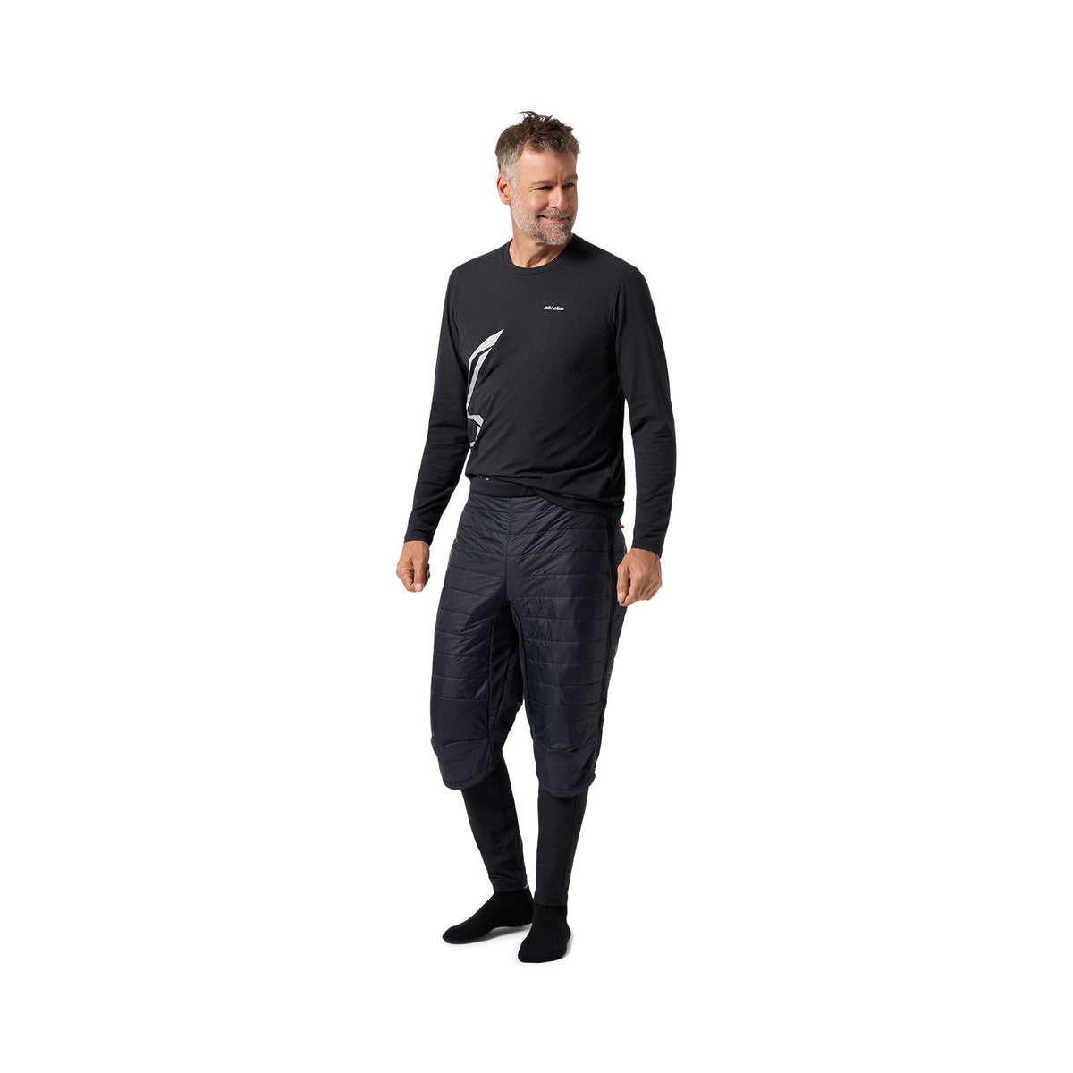 Ski-Doo Tec Layer Hybrid Insulated Shorts - Black 3XL