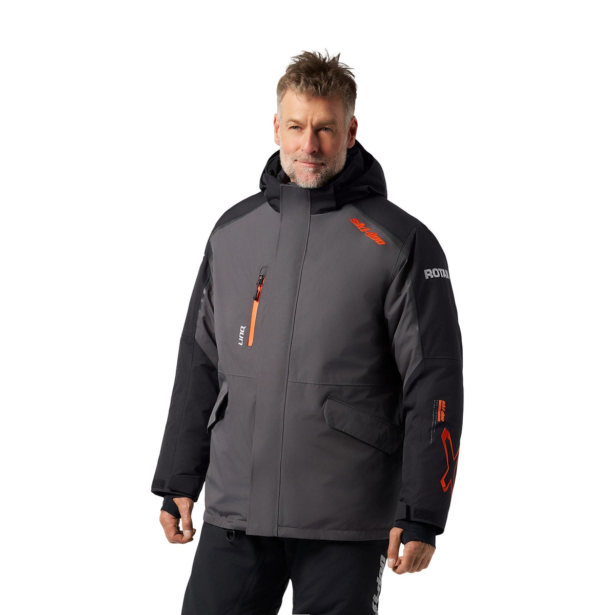 Ski-Doo Men's Absolute 0 X-Team Stx Insulated Jacket - Magnesium M