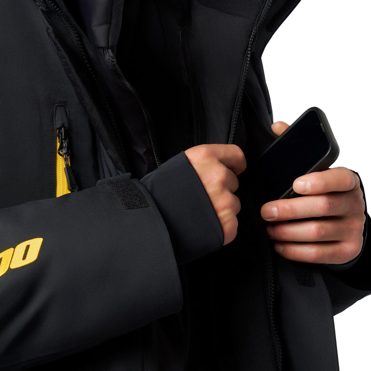 Ski-Doo Men's Absolute 0 X-Team Stx Insulated Jacket - Black with Graphics M