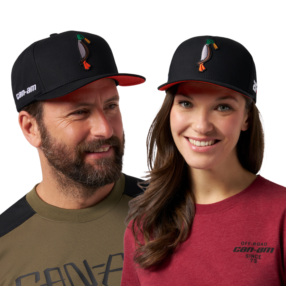 Can-Am x 24.7 Unisex Curved Cap Black, product view
