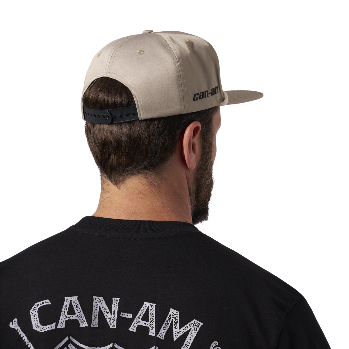 Can-Am x 24.7 Unisex Green Rope Cap Army Green, back 2