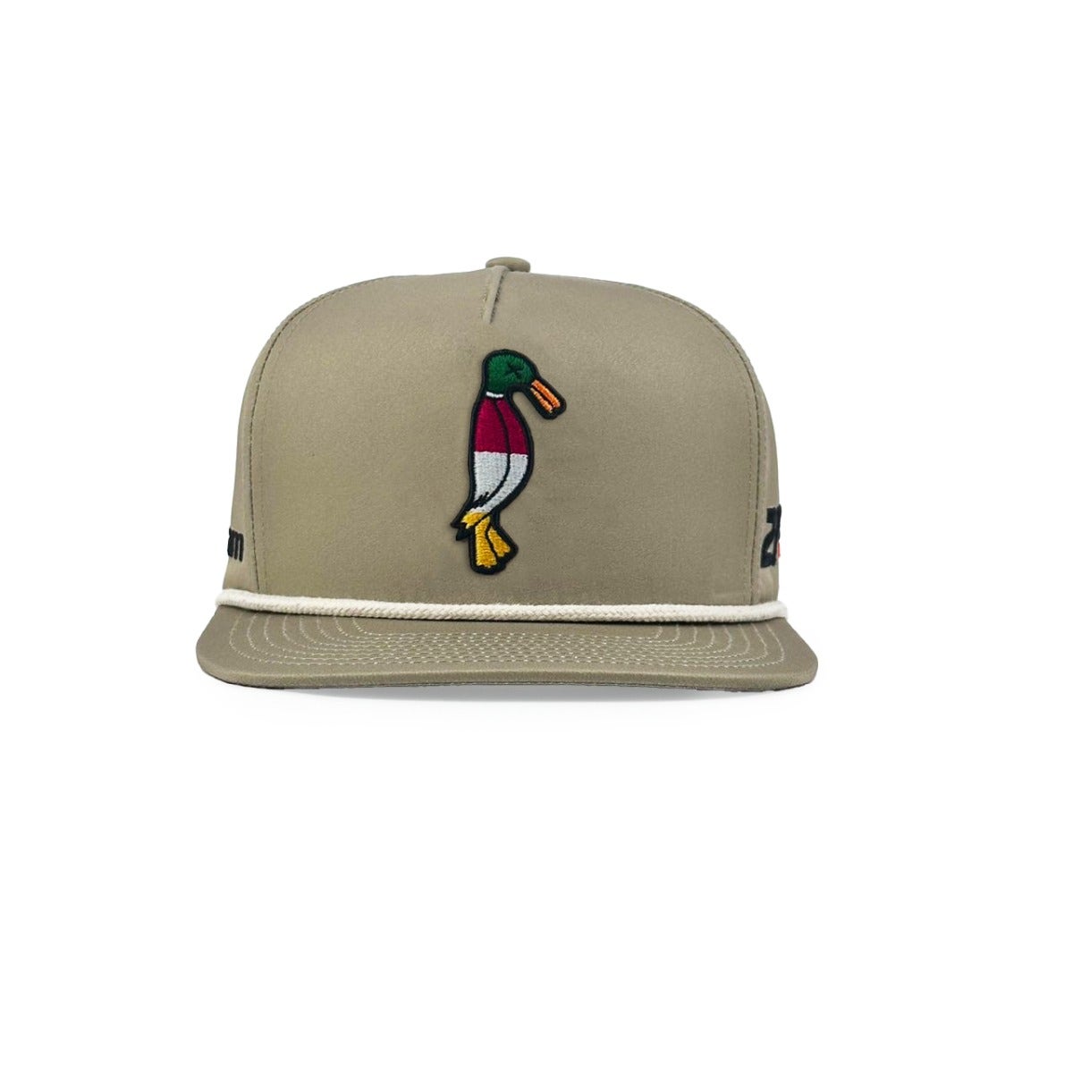 Can-Am x 24.7 Unisex Green Rope Cap Army Green, front