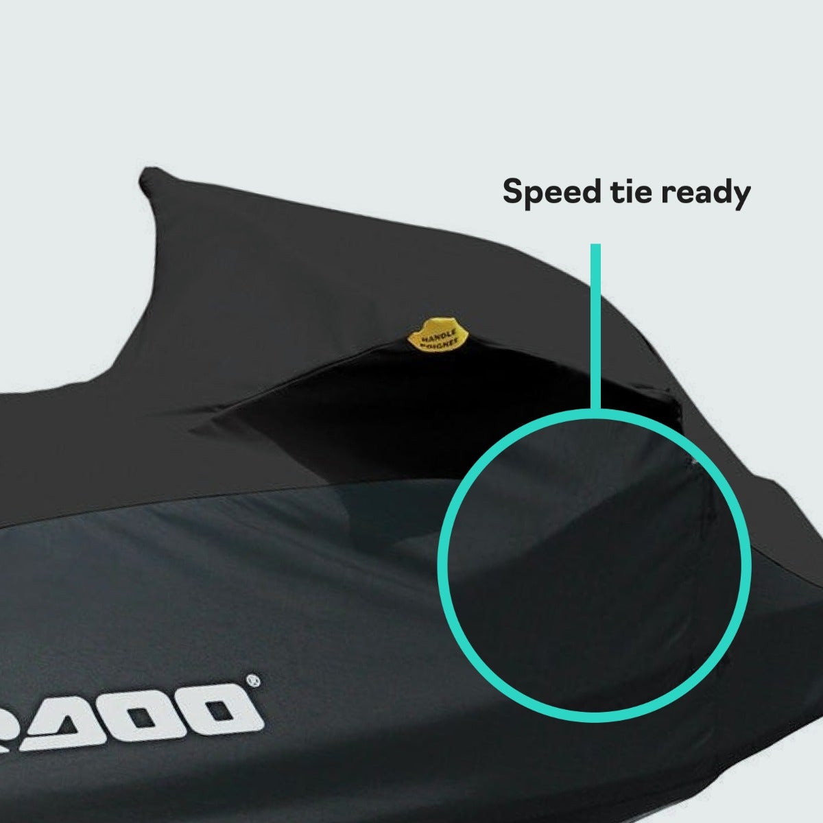 Sea-Doo Cover for Wake Pro (2010‑2017) in Black, 295100720