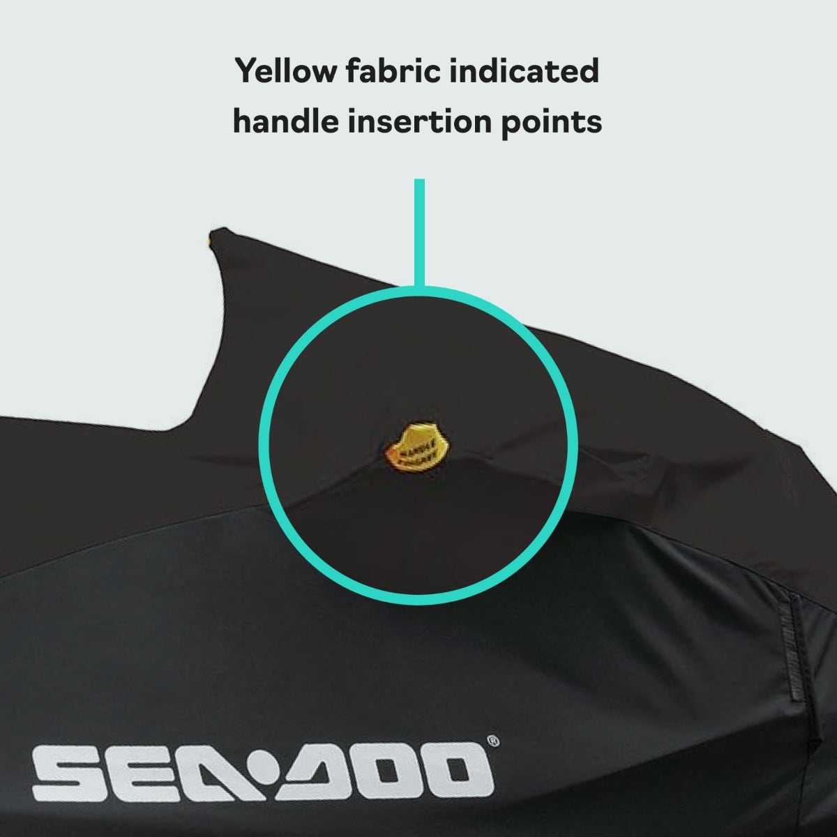 Sea-Doo Cover for Wake Models (2011-2019) - Black Trailering PWC Cover, 295100724