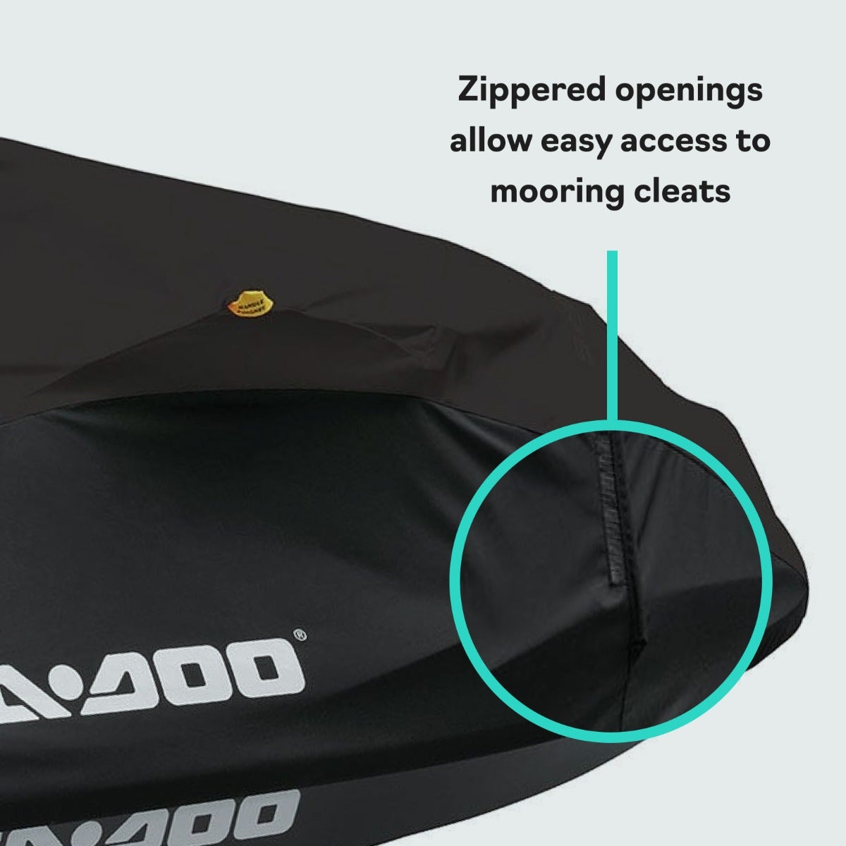 Sea-Doo Cover for Wake Models (2011-2019) - Black Trailering PWC Cover, 295100724