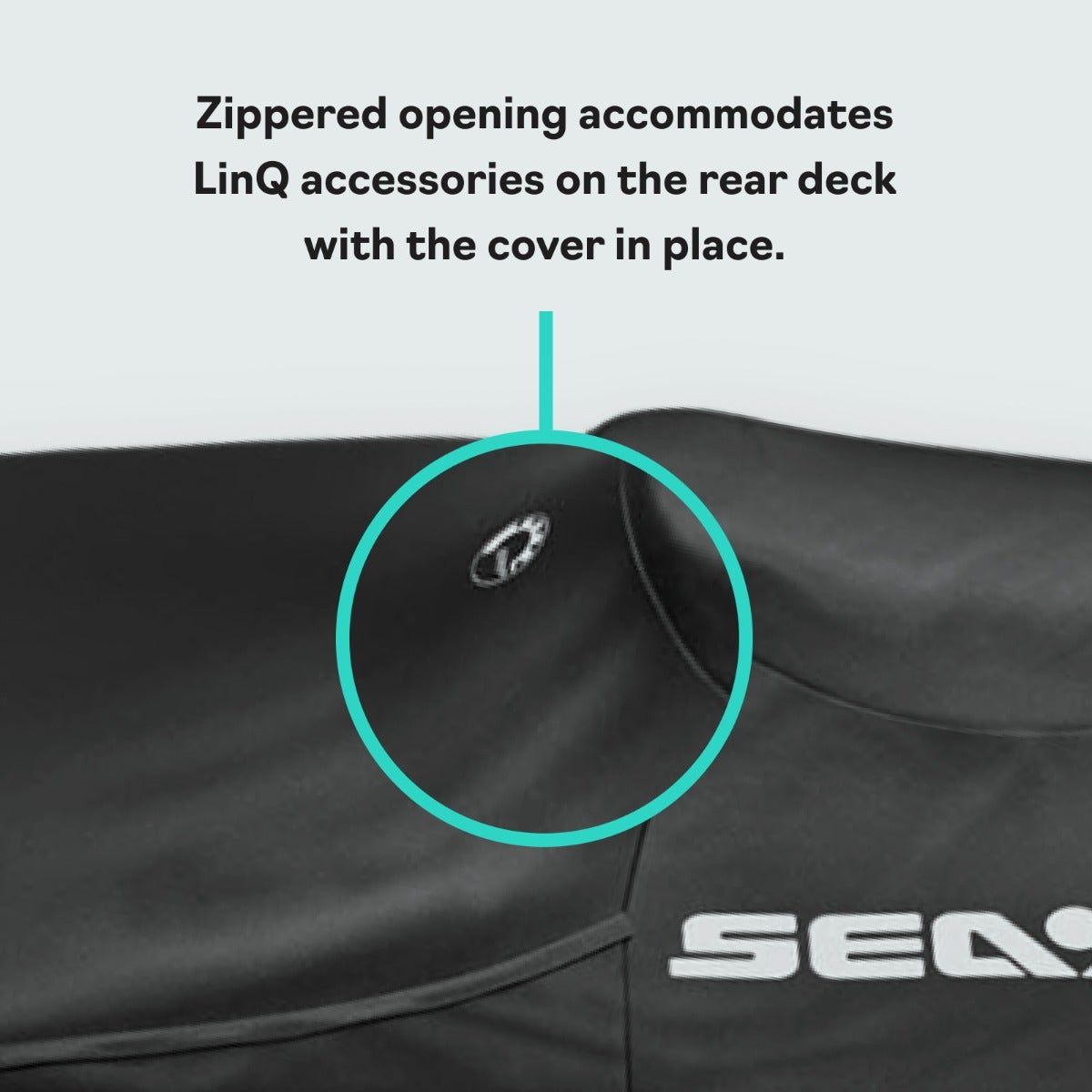 Sea-Doo Cover for Explorer Pro in Black, 295101032