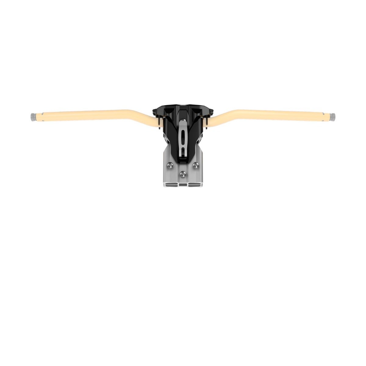 Sea-Doo adjustable handlebar riser kit for RXP-X GTR-X, front view with tan grips