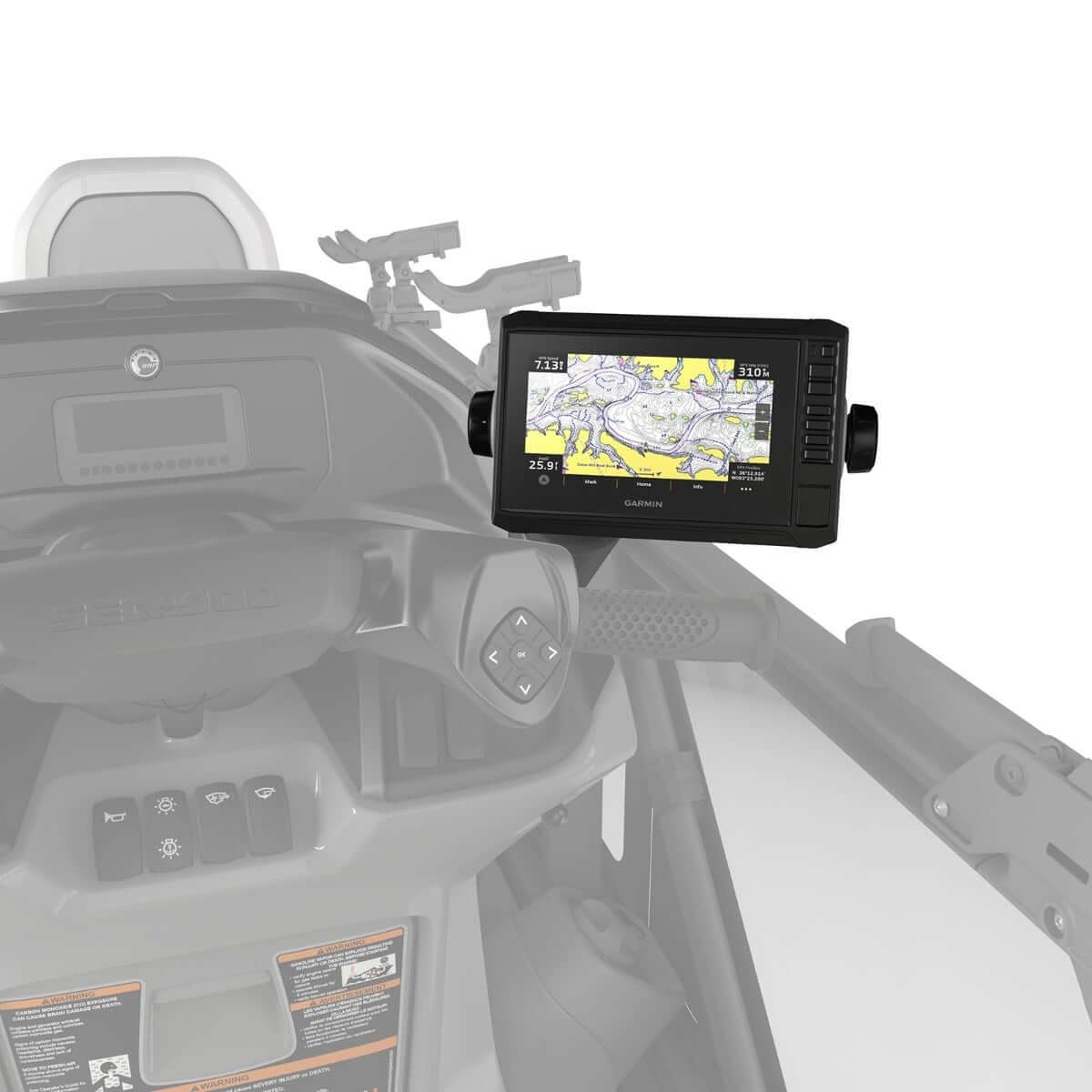 Garmin ECHOMAPâ„¢ UHD2 72sv GPS for Switch Pontoon