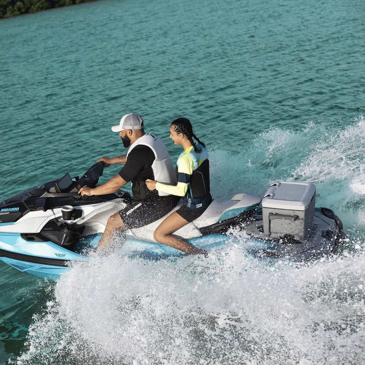 Sea-Doo LinQ 5.3 US Gal (20 L) Cooler - Insulated Hard Cooler with LinQ Quick Attach, 295101257