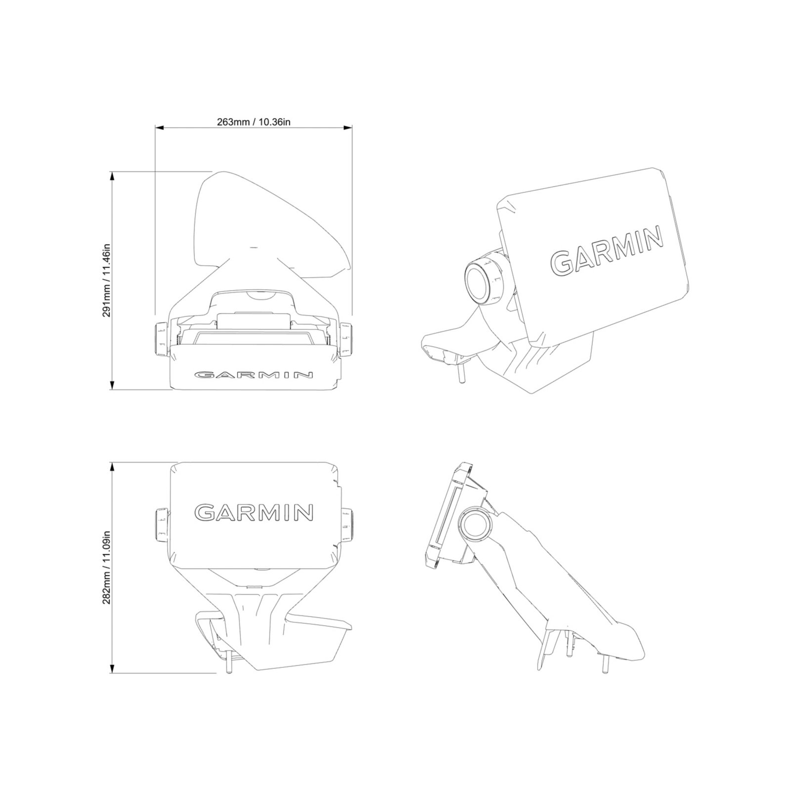 Sea-Doo Garmin ECHOMAP™ UHD 72sv GPS, 295101264 | BEST SELLER