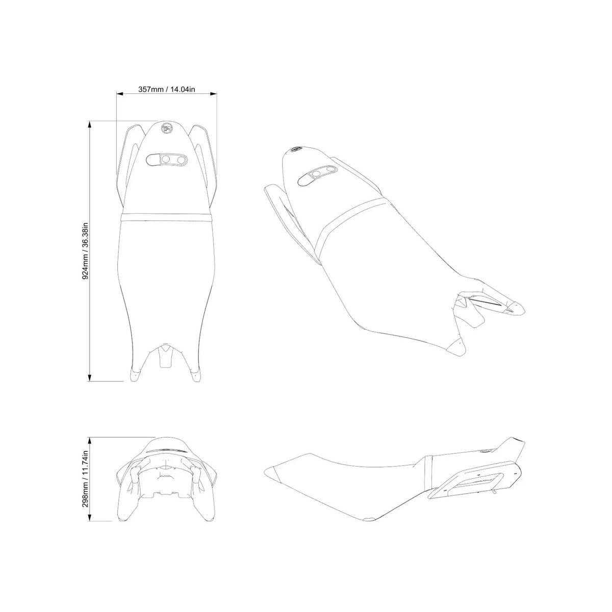 Sea-Doo Spark Trixx for 2 Seat, 295101515