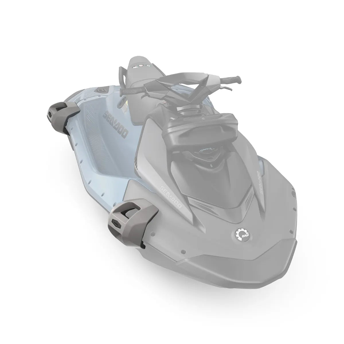 Sea-Doo LinQ Lite Fenders for Spark (2024 and up), Grey, 295101583