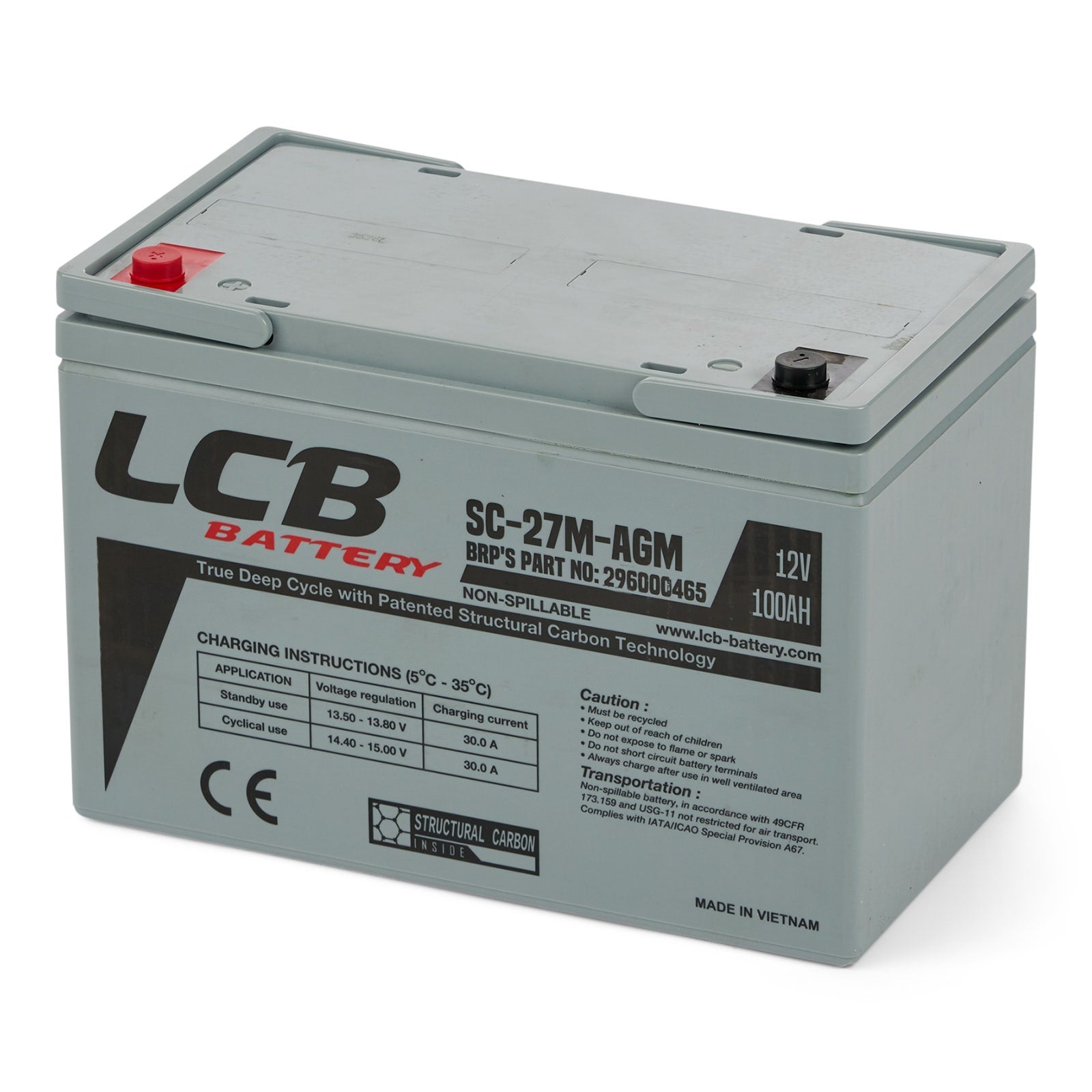 12V 100Ah Factory activated maintenance free battery*
