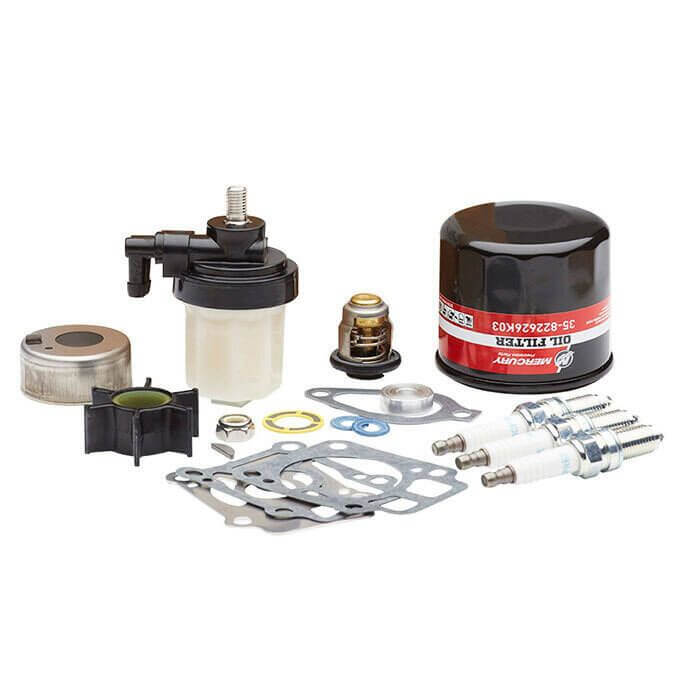 Mercury Marine Outboard 25 or 30 HP 300 Hour Service Maintenance Kit