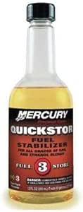 Mercury Marine QUICKSTORE Fuel STABILIZER, 12 OZ