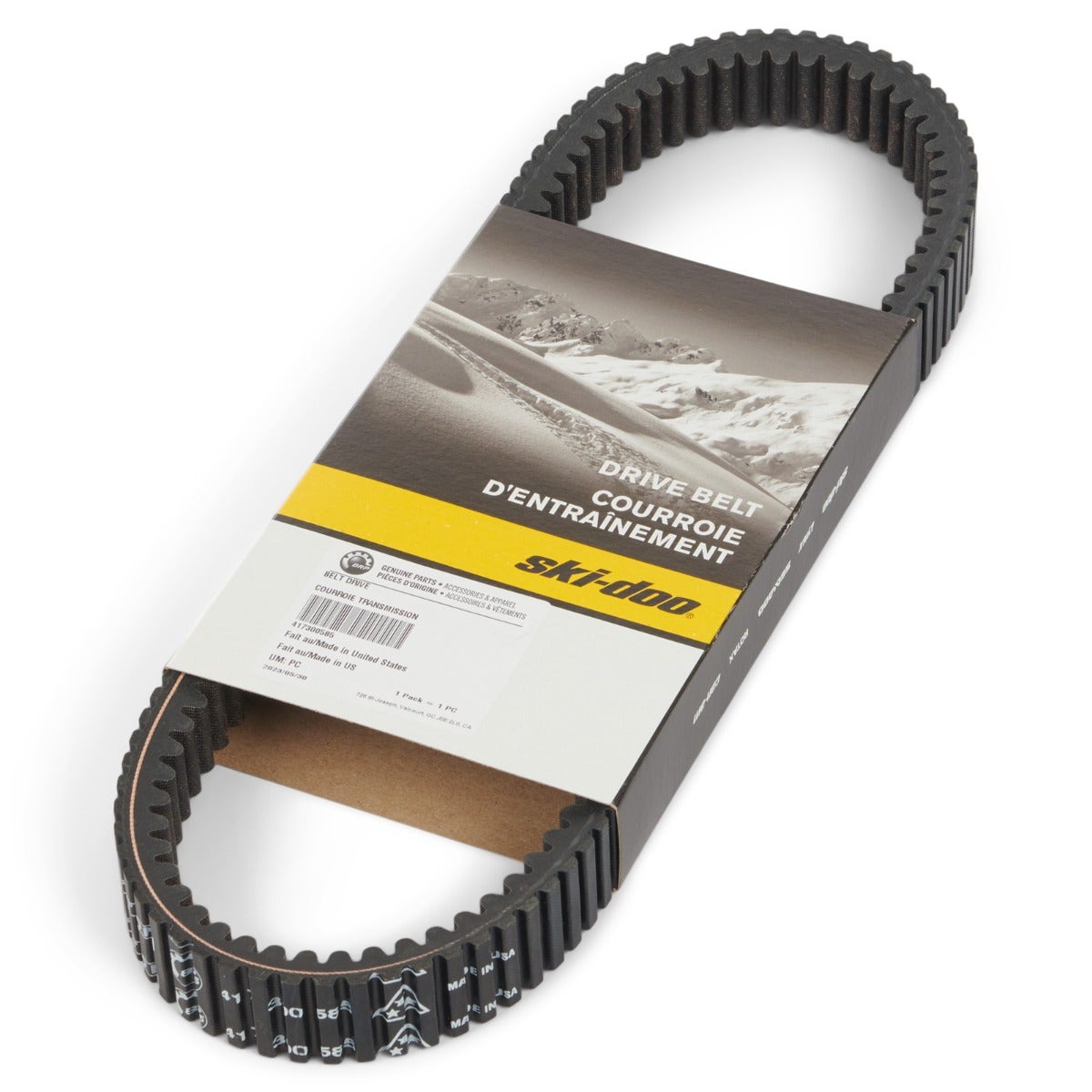 Ski-Doo Performance Drive Belt for 600 ACE and 550 Fan, front, 417300585