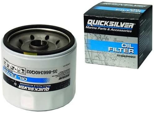 New Oil Filters quicksilver 35-866340q03 Fits Fits all MCM/MIE GM engines except V-6 without remote oil filter