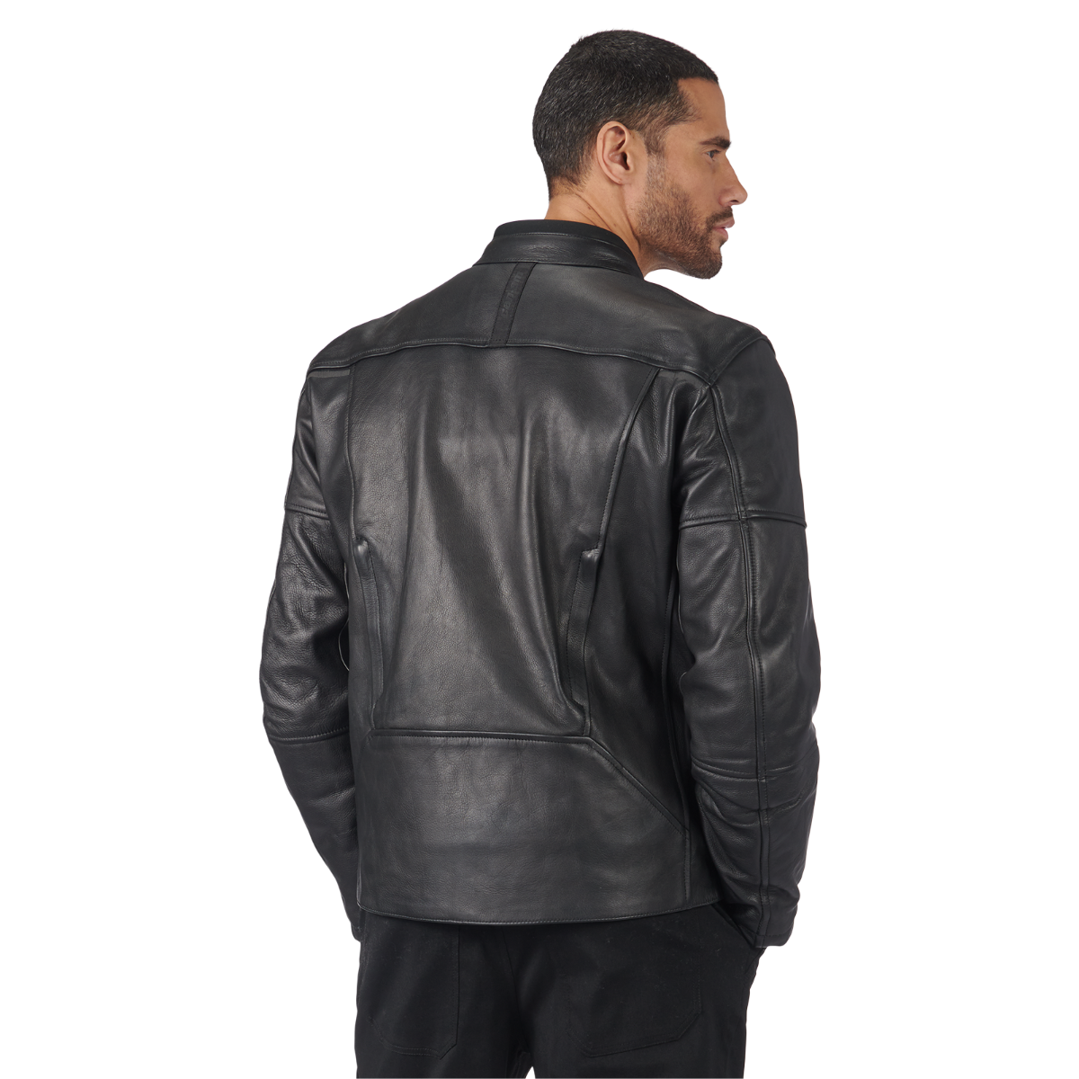 Men's Brode Leather Jacket CE