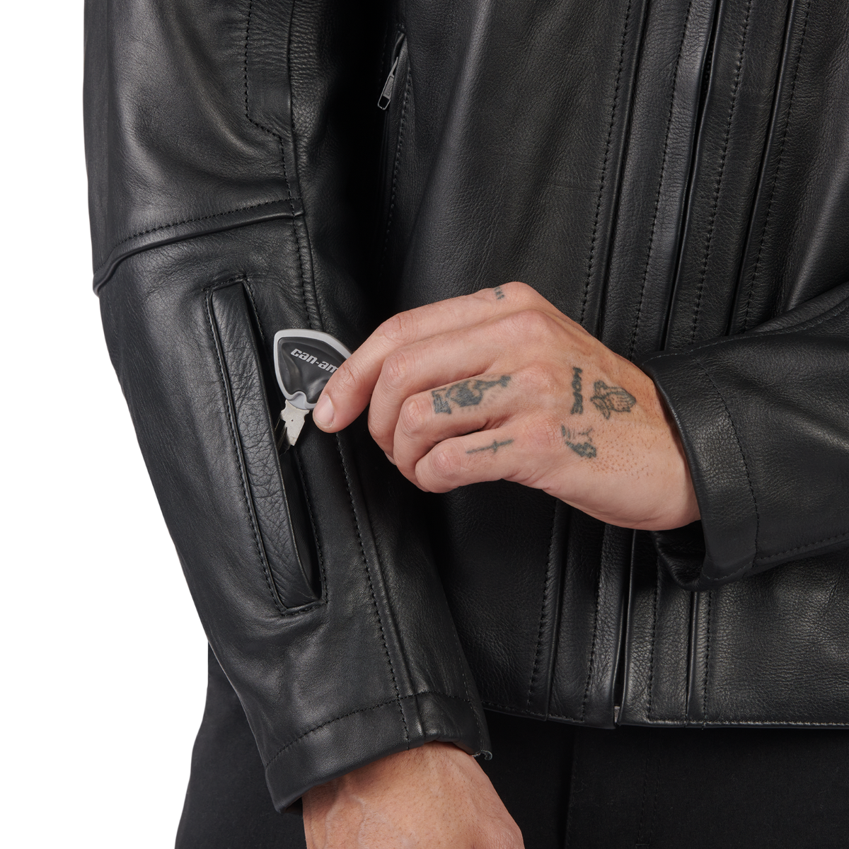 Men's Brode Leather Jacket CE