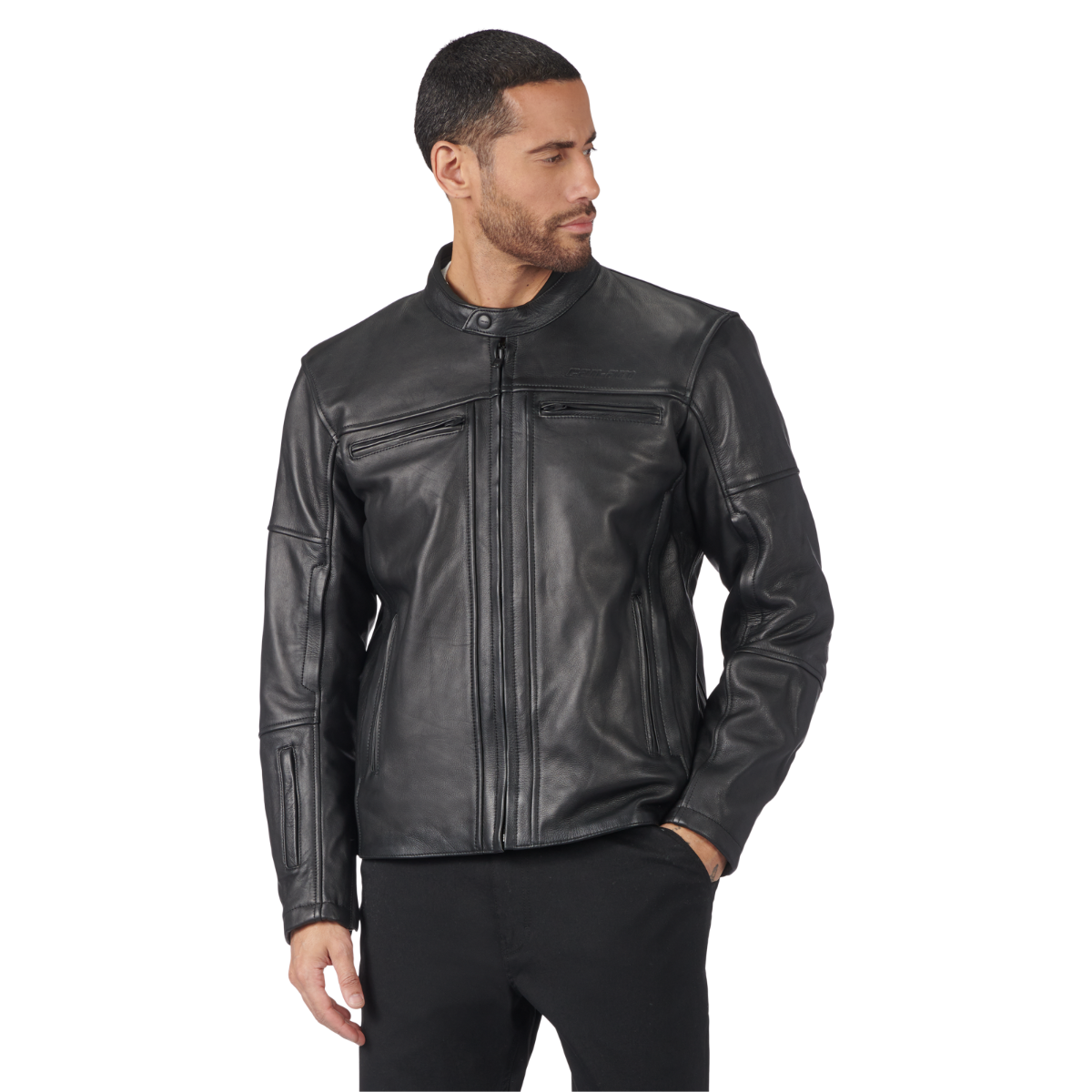 Men's Brode Leather Jacket CE