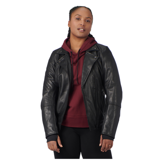 Women's Vick Leather Jacket CE/UKCA