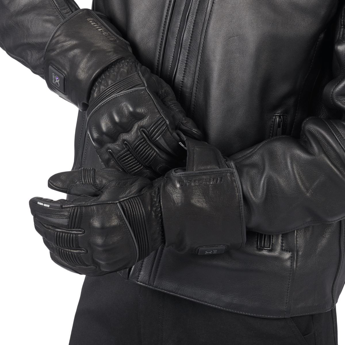 Unisex Peerce Radiant Leather Gloves CE/UKCA