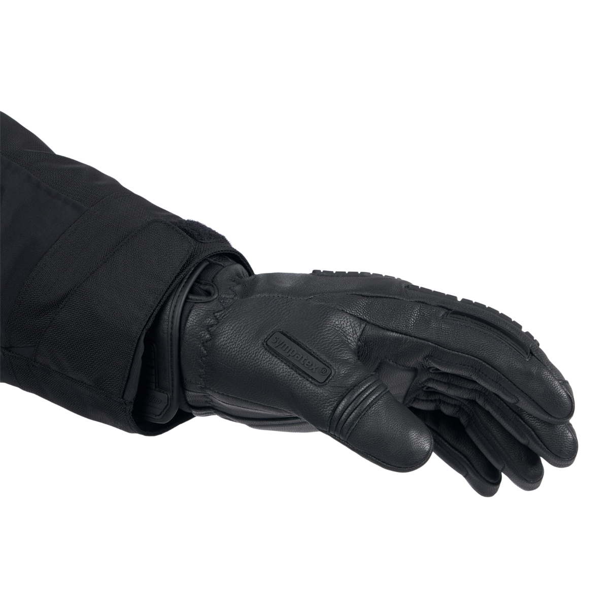 Ski-Doo Men's Enduro Gloves in Black, detail