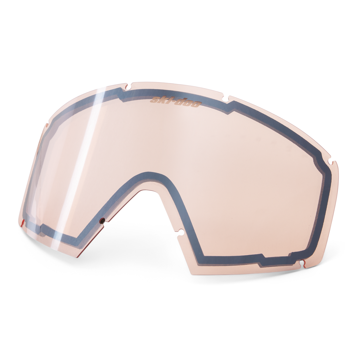 Ski-Doo Trench Goggles RPM Dual UV Lens - Pink Onesize