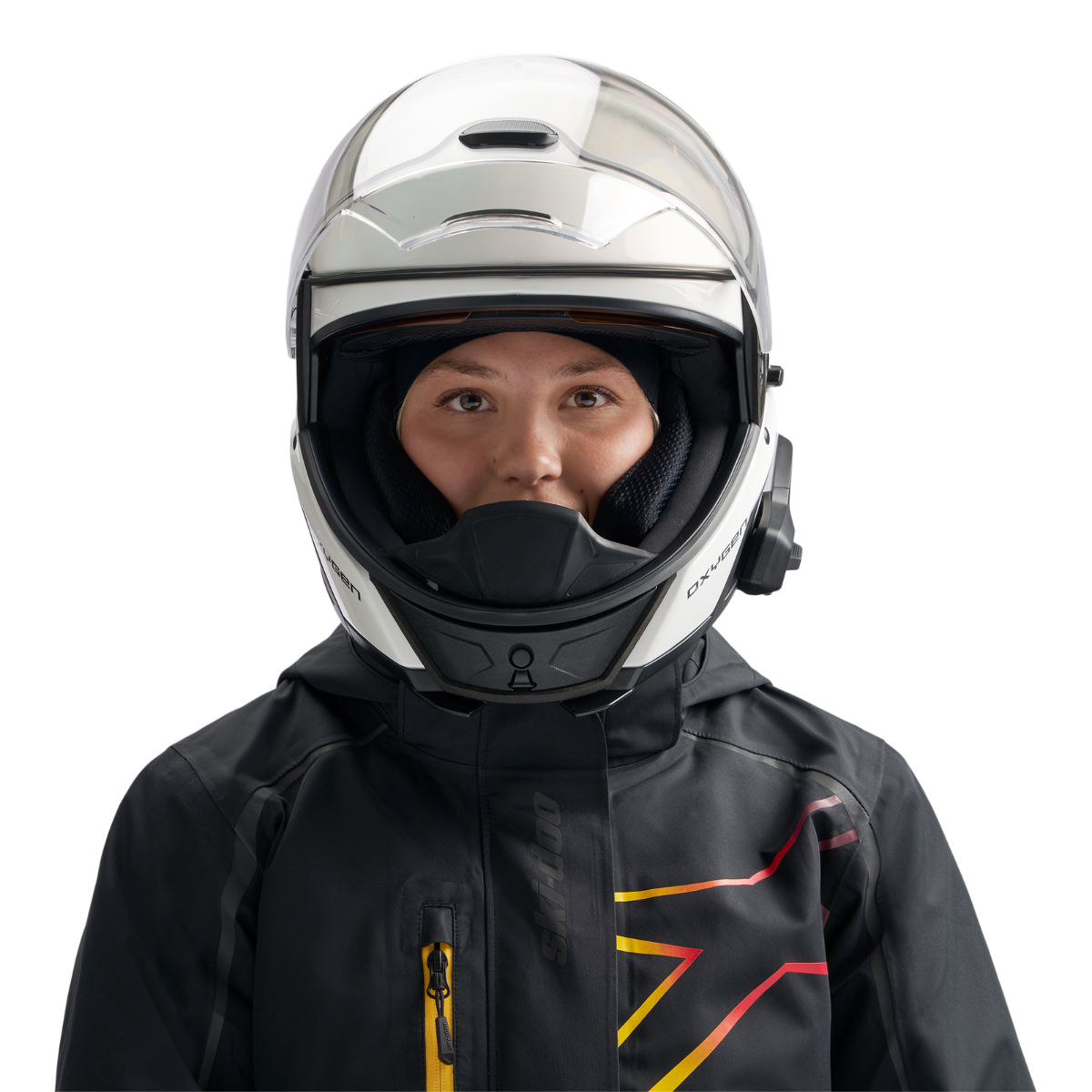 Ski-Doo Unisex Light Balaclava in Black, alternate view 4, 448796