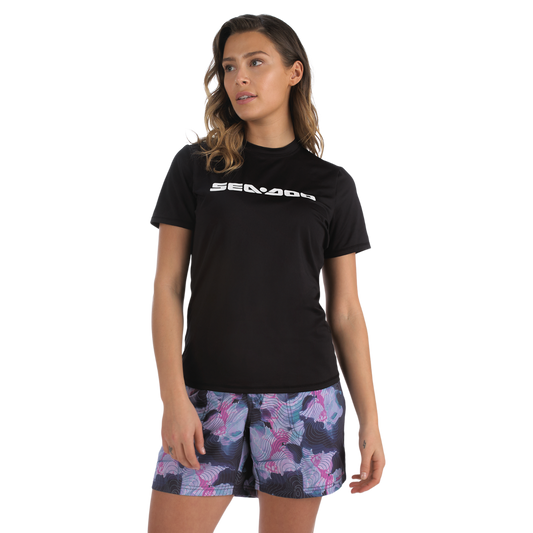 Women's Short Sleeve Rashguard Signature