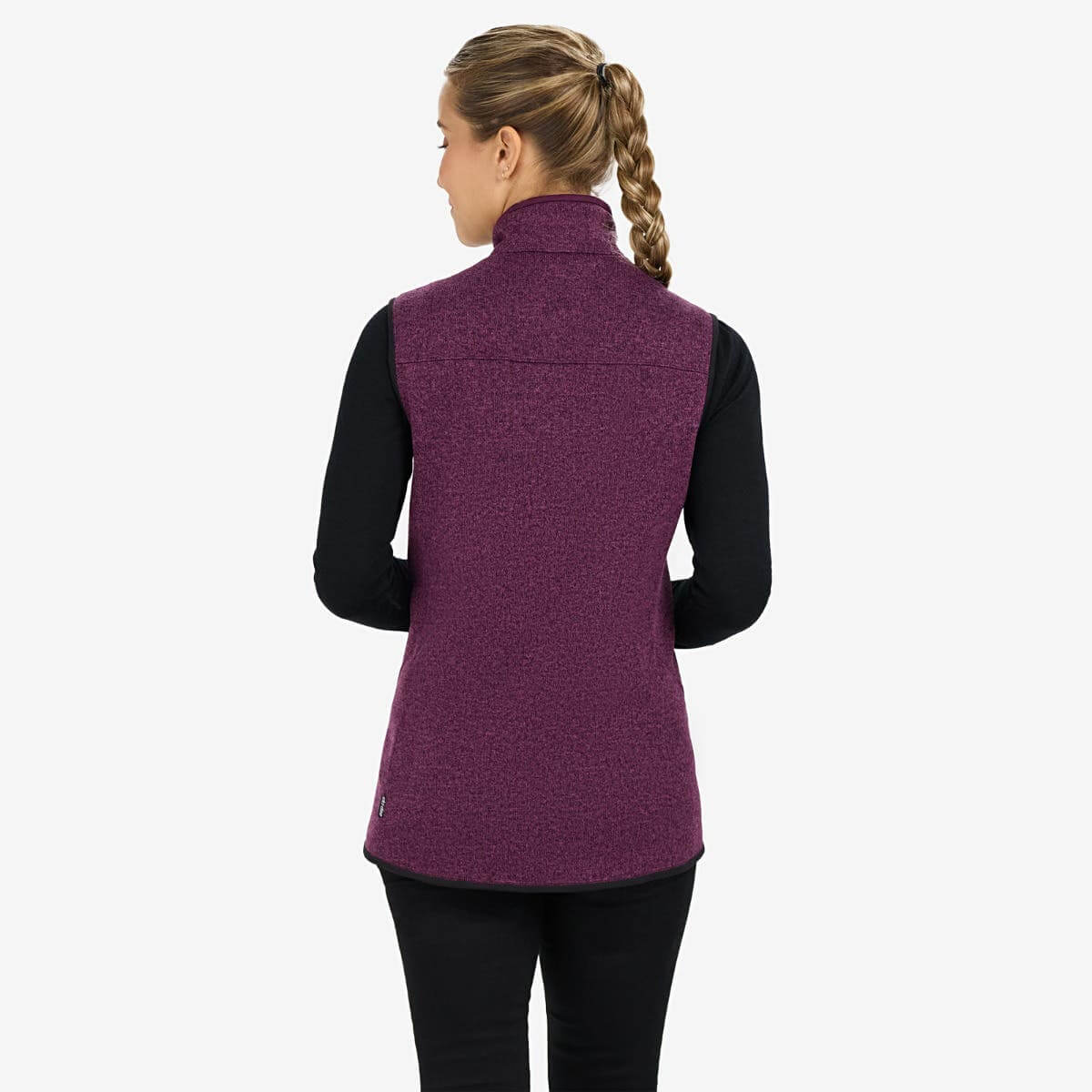 Women's Fleece Vest Zip-Up