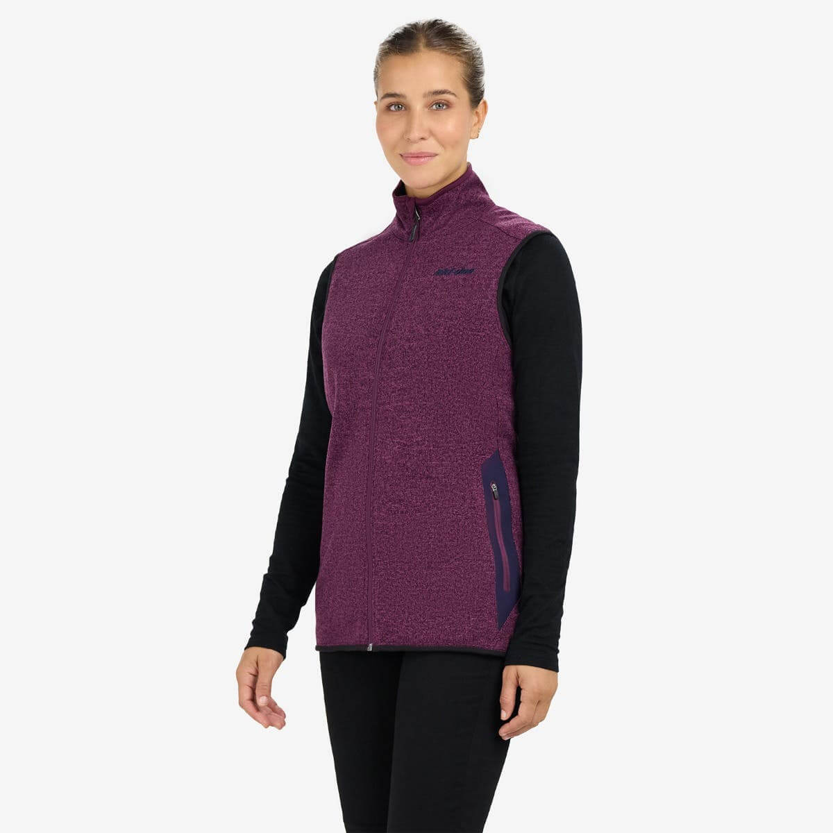 Women's Fleece Vest Zip-Up