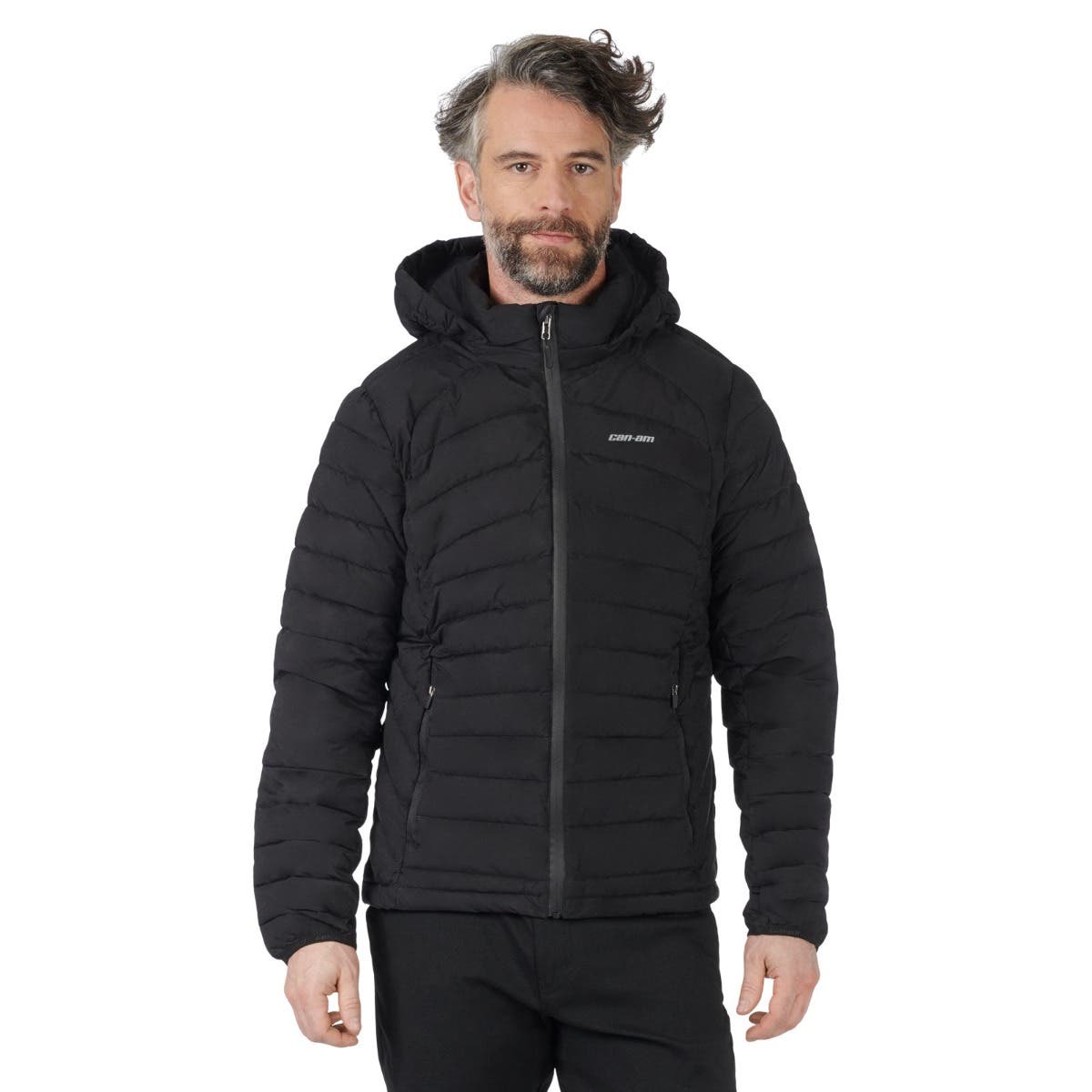 Men's Puffer Hooded Jacket