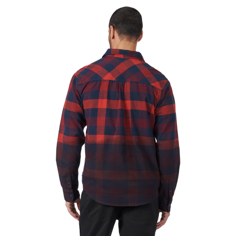 Men's Dip-Dyed Flannel Shirt